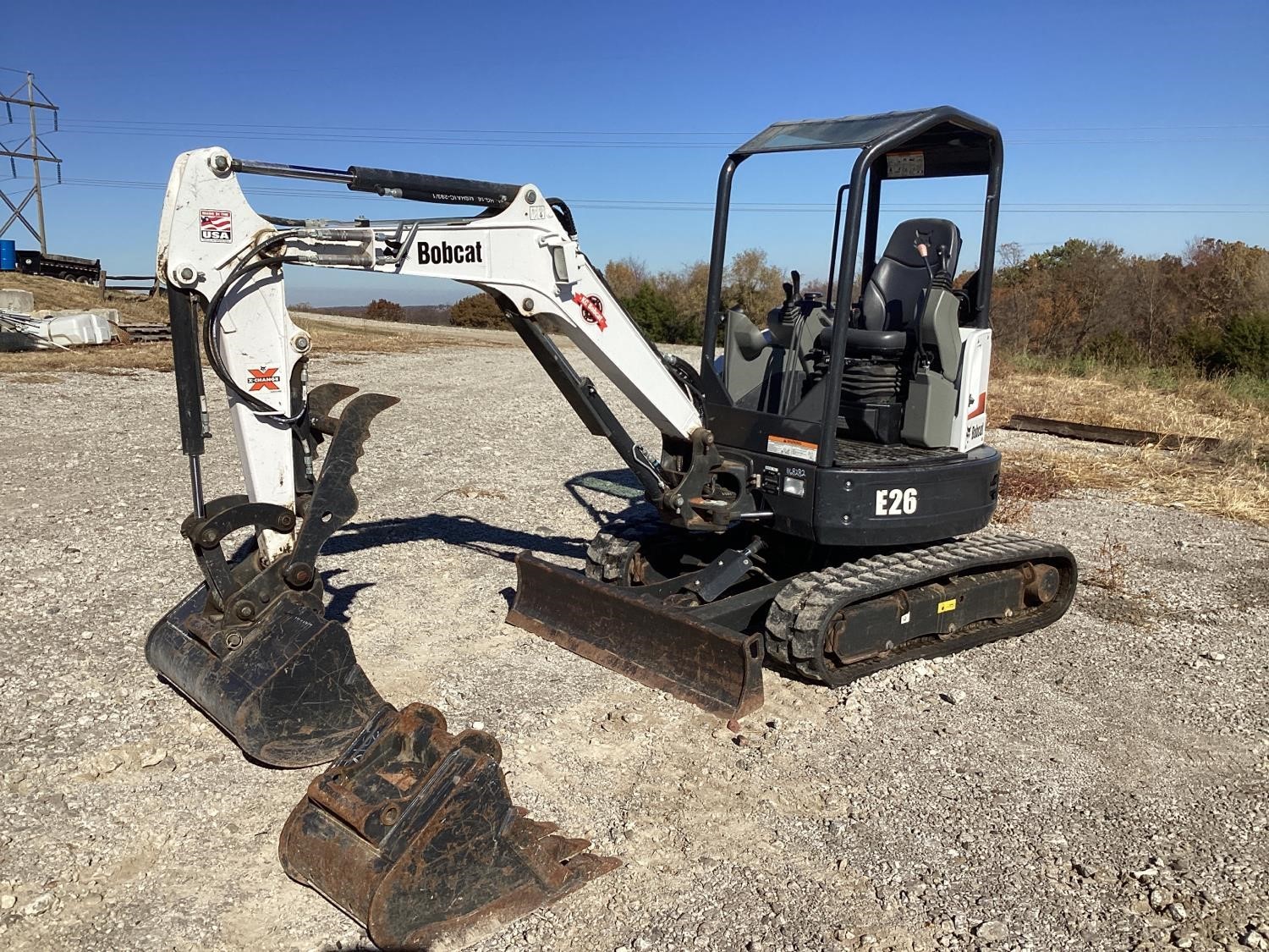 gallery 2018 Bobcat E26 Mini Excavator