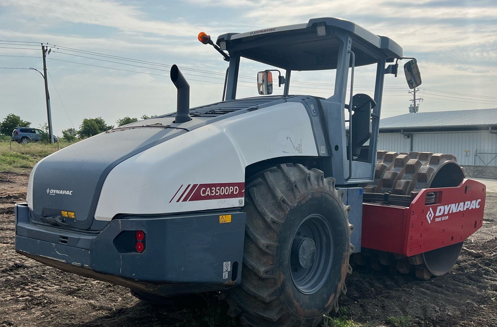 gallery 2018 Dynapac CA3500PD single drum vibratory roller