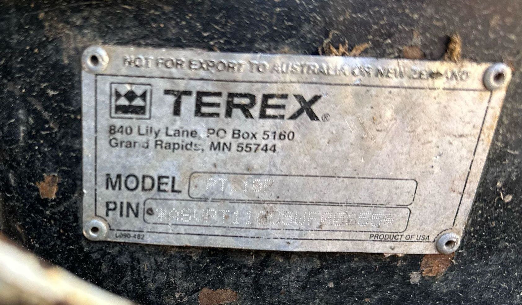 gallery 2015 Terex PT-110 tracked skid steer loader