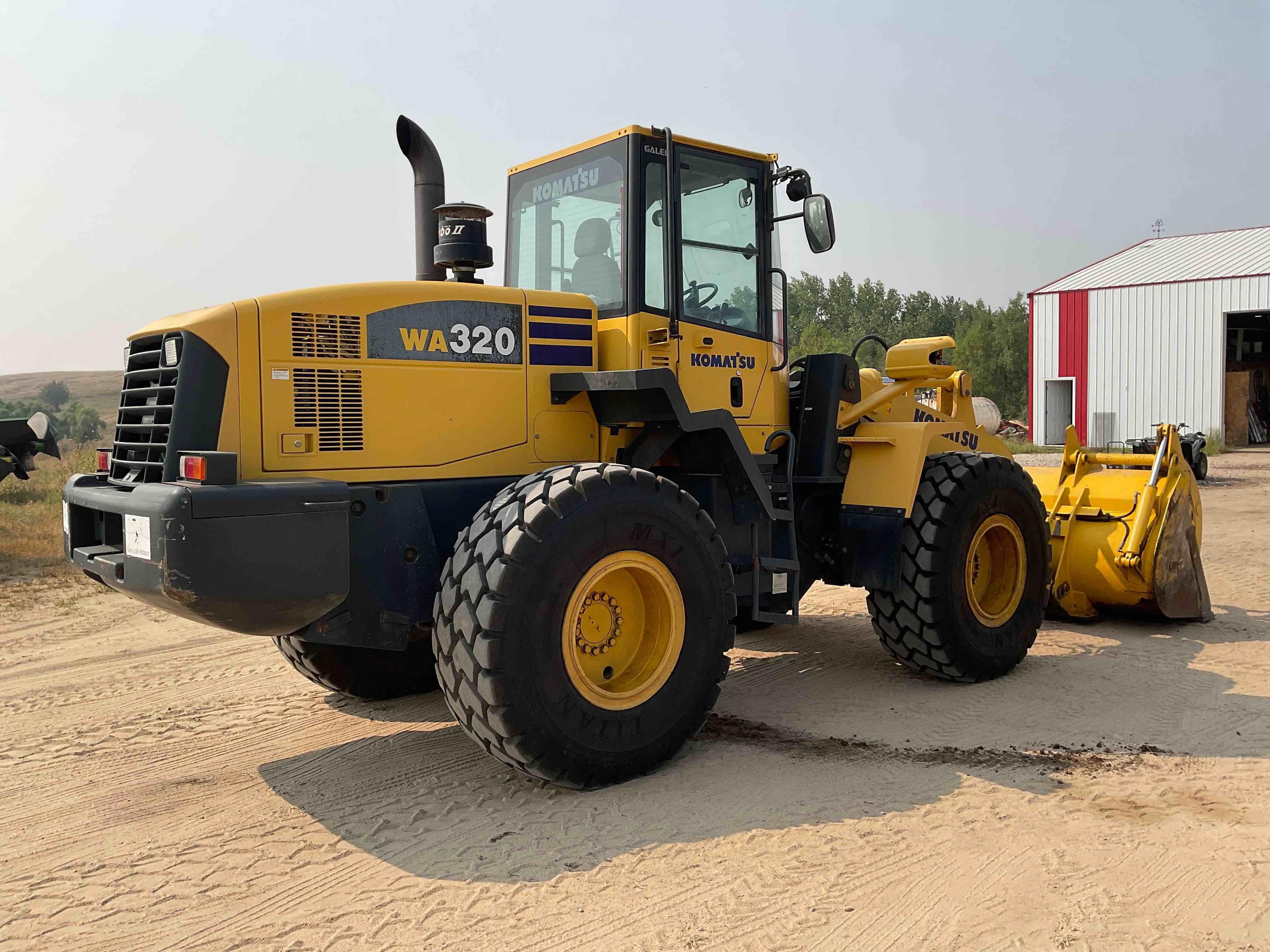 gallery 2008 Komatsu WA320-5L Wheel Loader W/Grapple