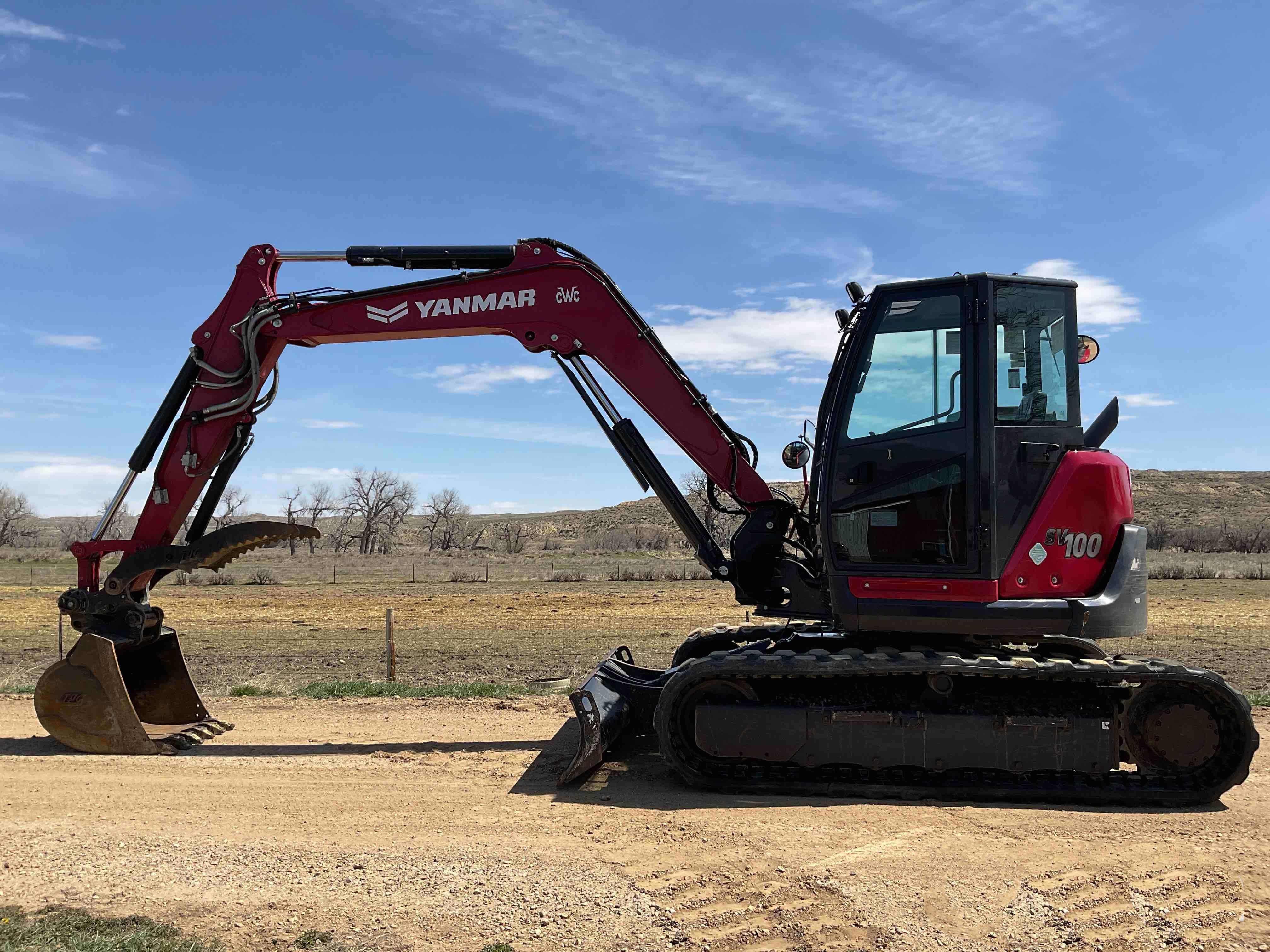 gallery 2021 Yanmar SV100-2A Excavator WHyd Thumb