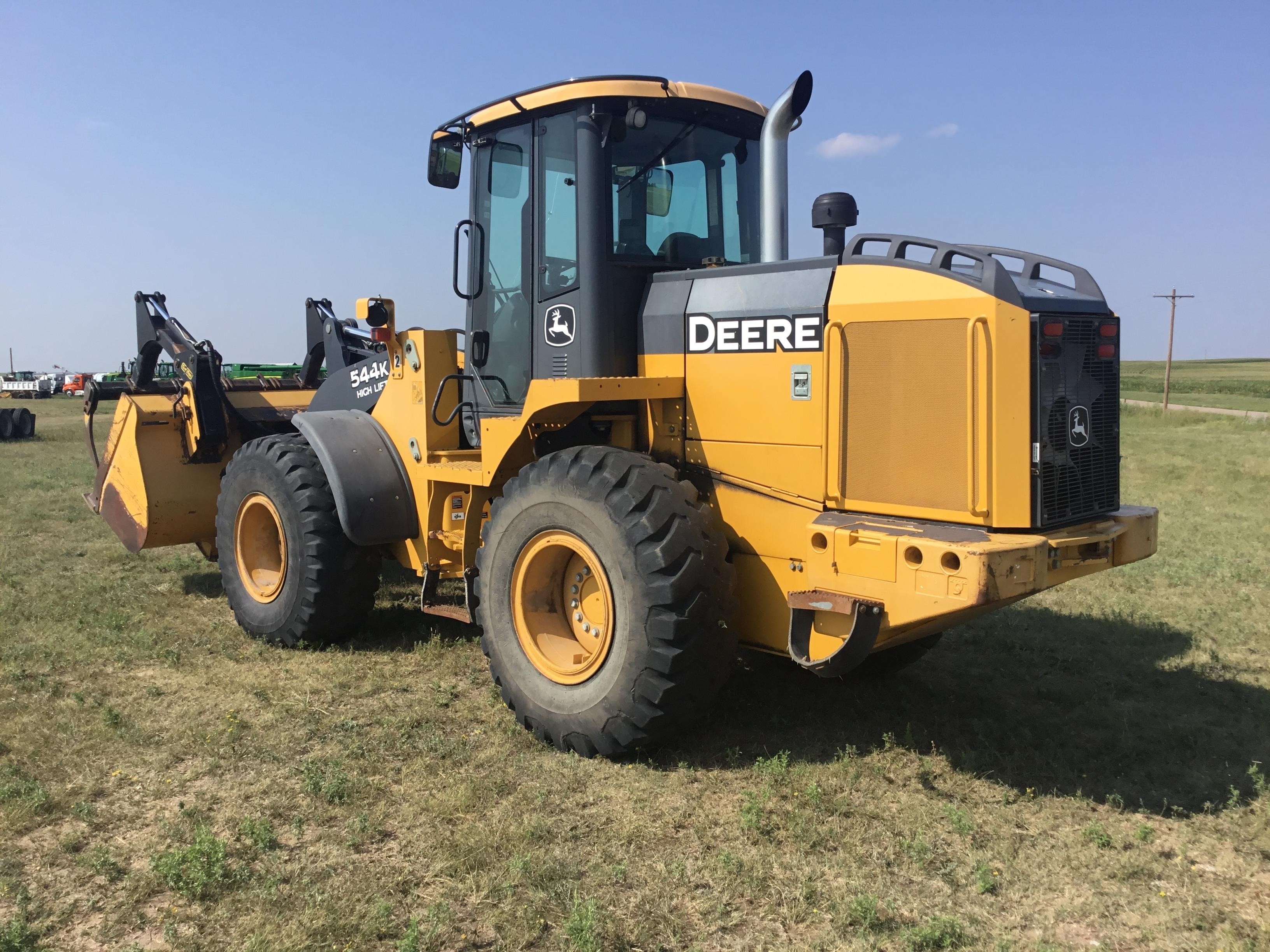 gallery 2010 John Deere 544K High Lift Wheel Loader WGrapple