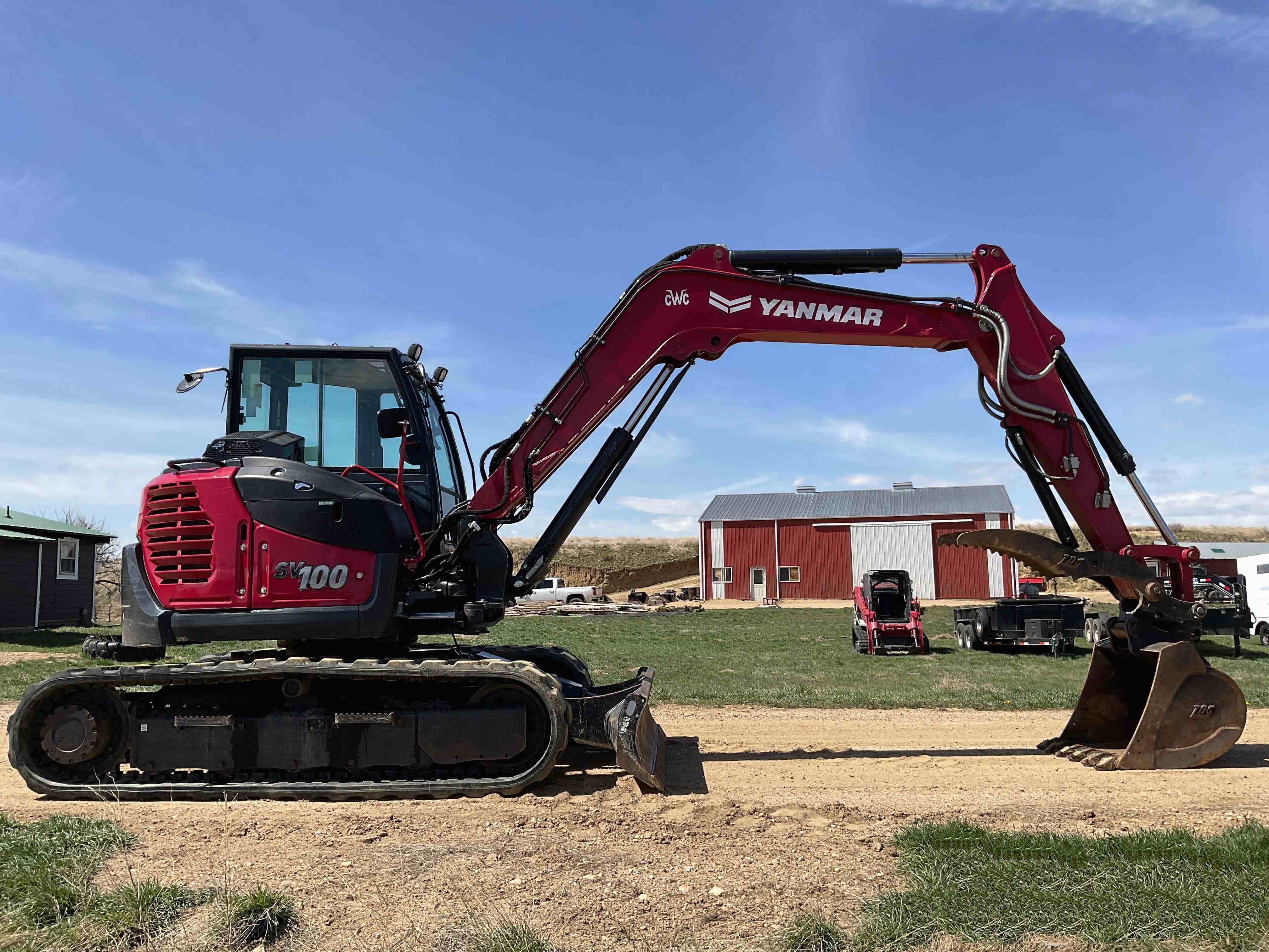 gallery 2021 Yanmar SV100-2A Excavator WHyd Thumb