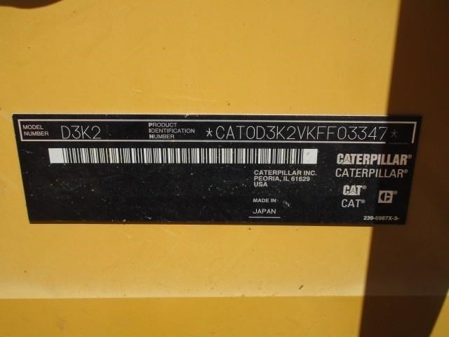 gallery 2014 Caterpillar D3K2 XL Crawler Dozer Tractor 6 Way Blade