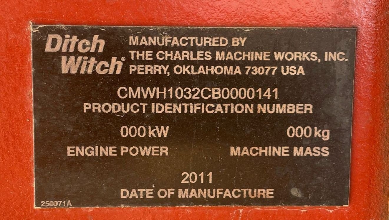 gallery 2011 Ditch Witch RT115 Quad vibratory cable plow
