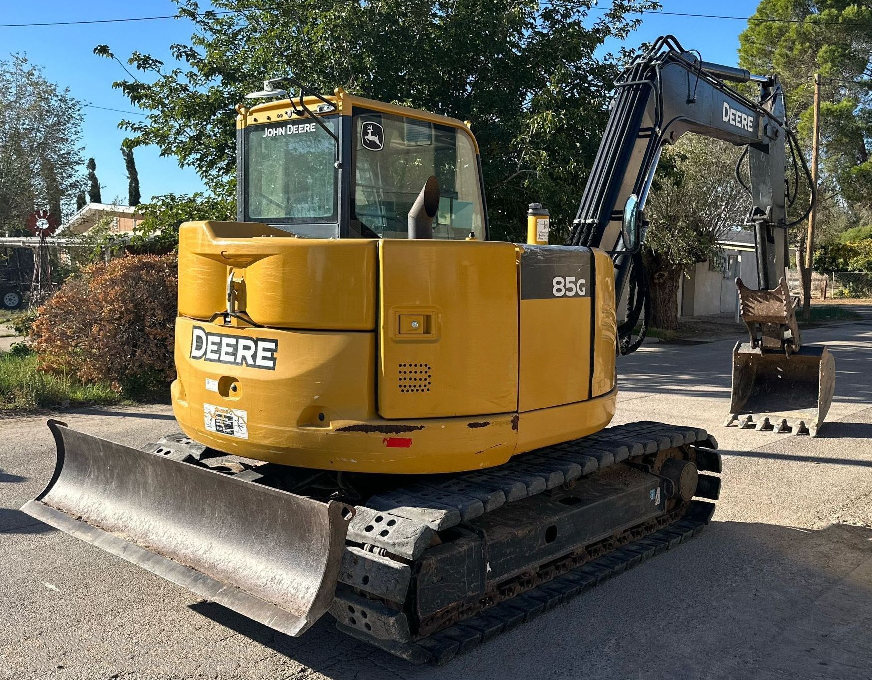 gallery 2018 John Deere 85G mini excavator