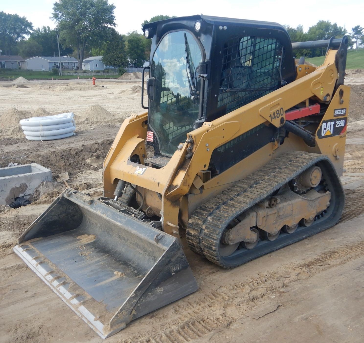 gallery 2018 Caterpillar 259D  tracked skid steer loader 55k