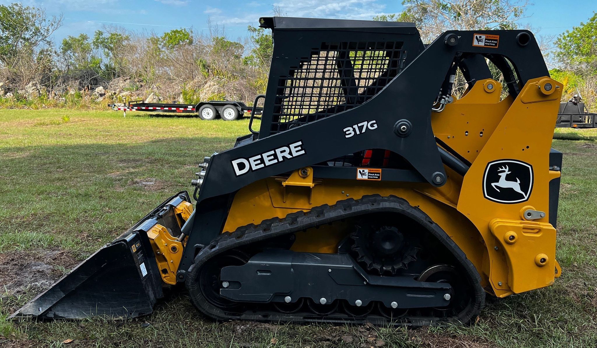 gallery 2022 John Deere 317G tracked skid steer loader