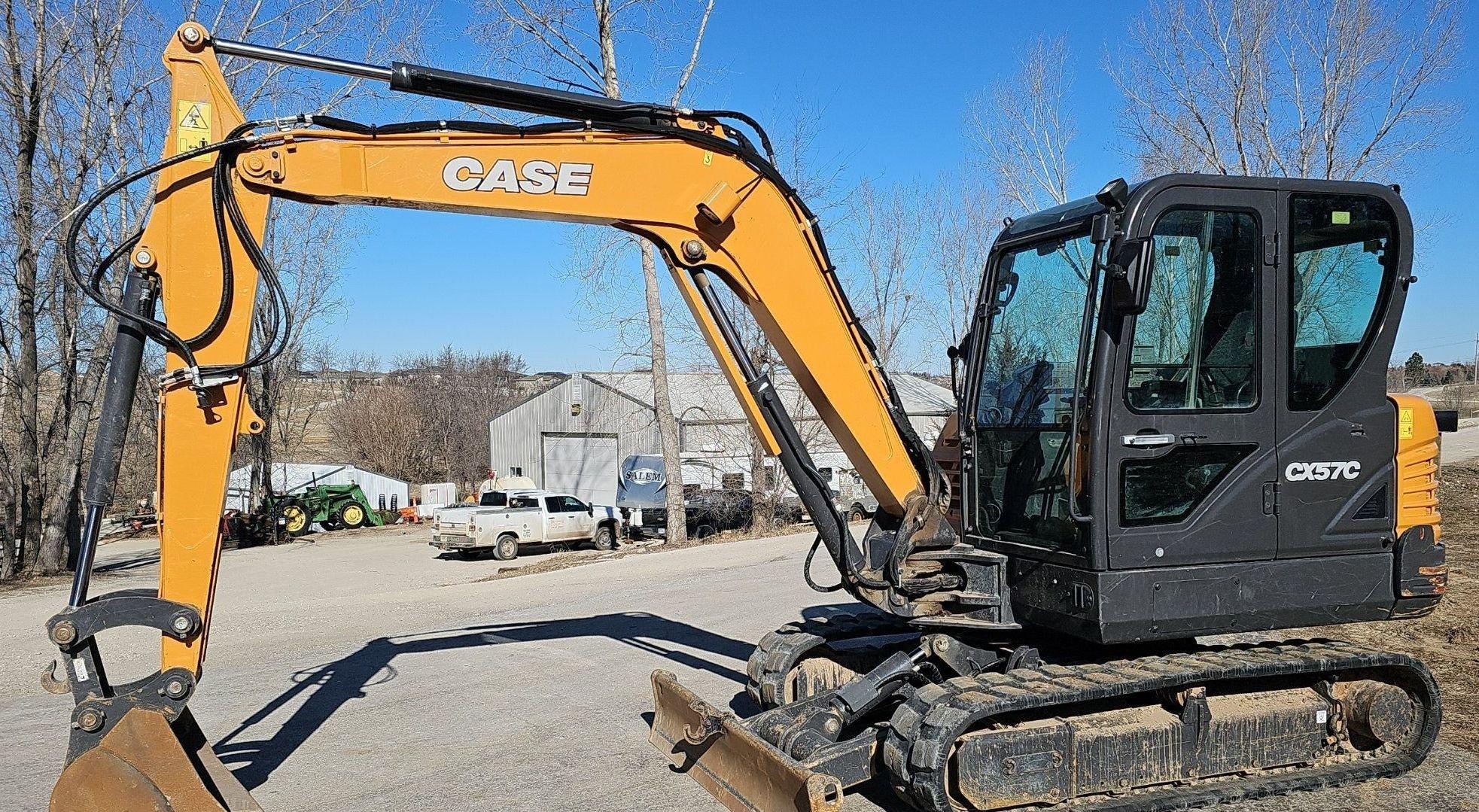 gallery 2021 Case CX57C mini excavator