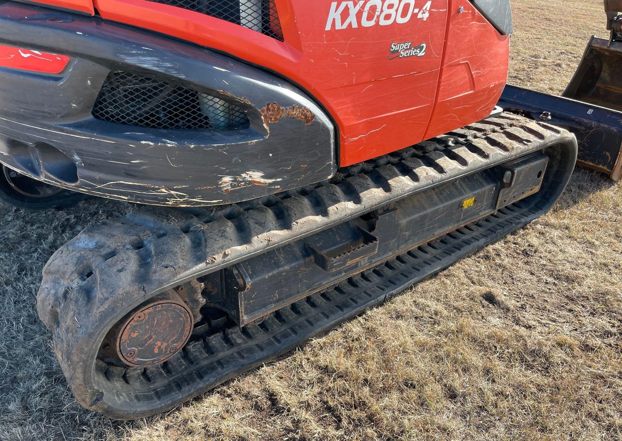 gallery 2020 Kubota KX080-4S2 mini excavator