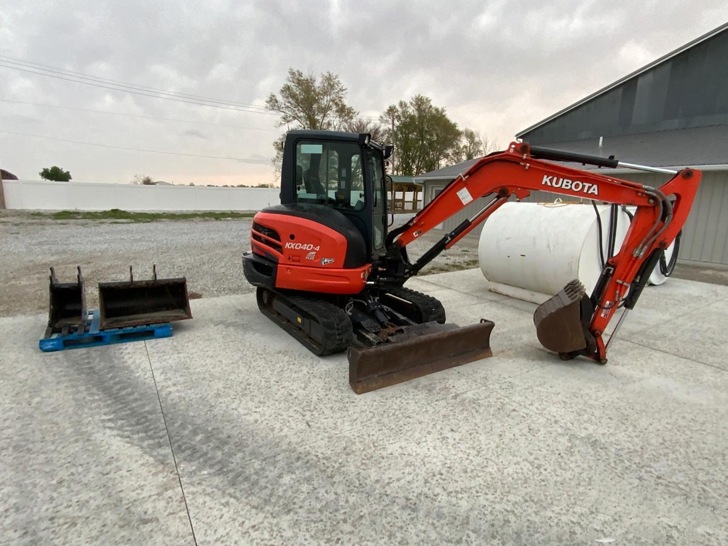 gallery 2016 Kubota KX040-4 Mini Excavator