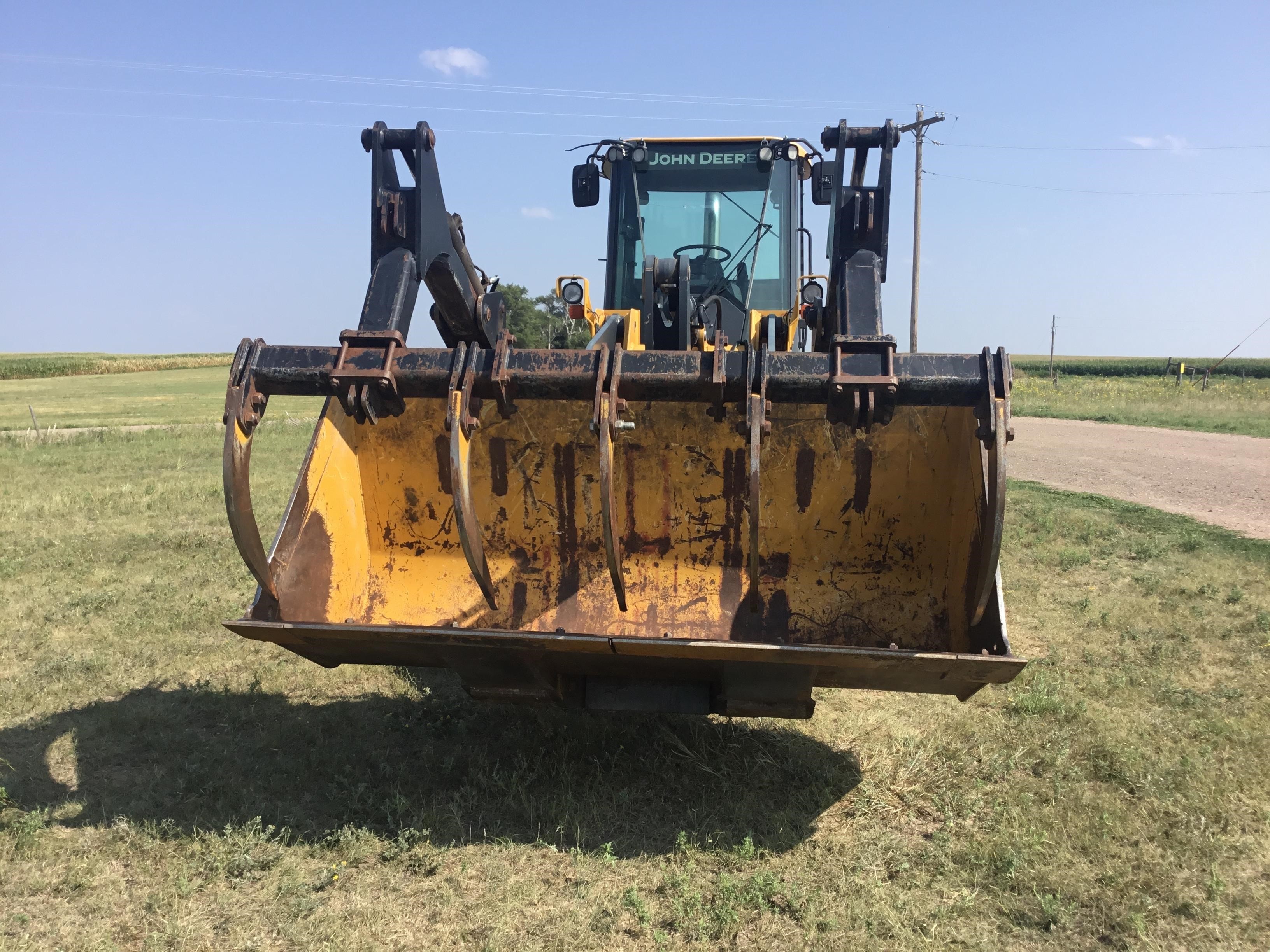 gallery 2010 John Deere 544K High Lift Wheel Loader WGrapple