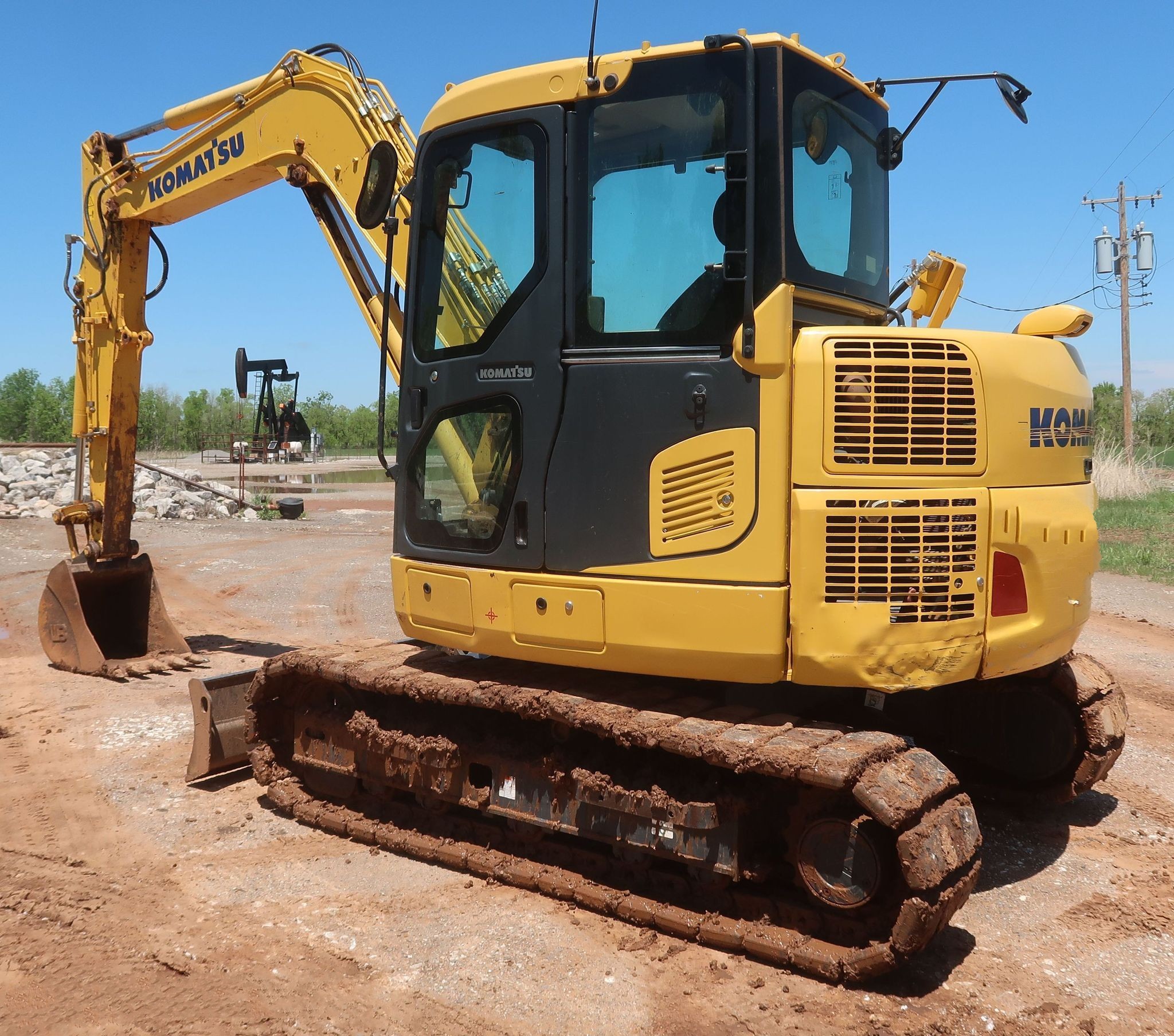 gallery 2018 Komatsu PC88MR-10  mini excavator
