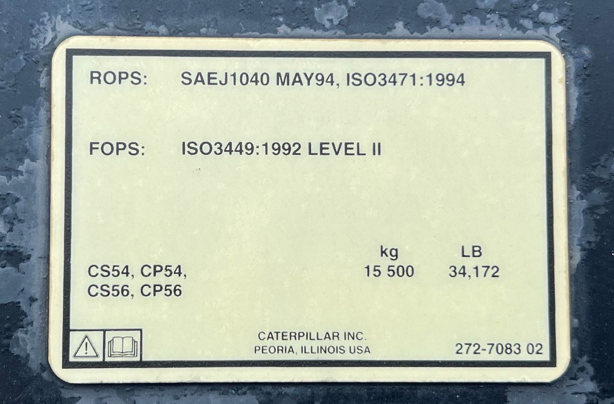 gallery 2008 Caterpillar CS56 single drum vibratory roller