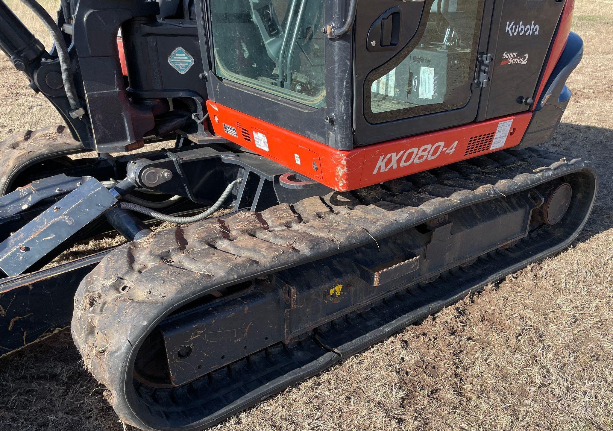 gallery 2020 Kubota KX080-4S2 mini excavator