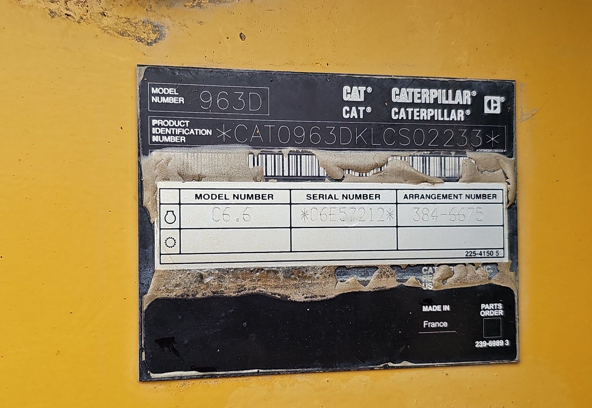 gallery 2015 Caterpillar 963D track loader