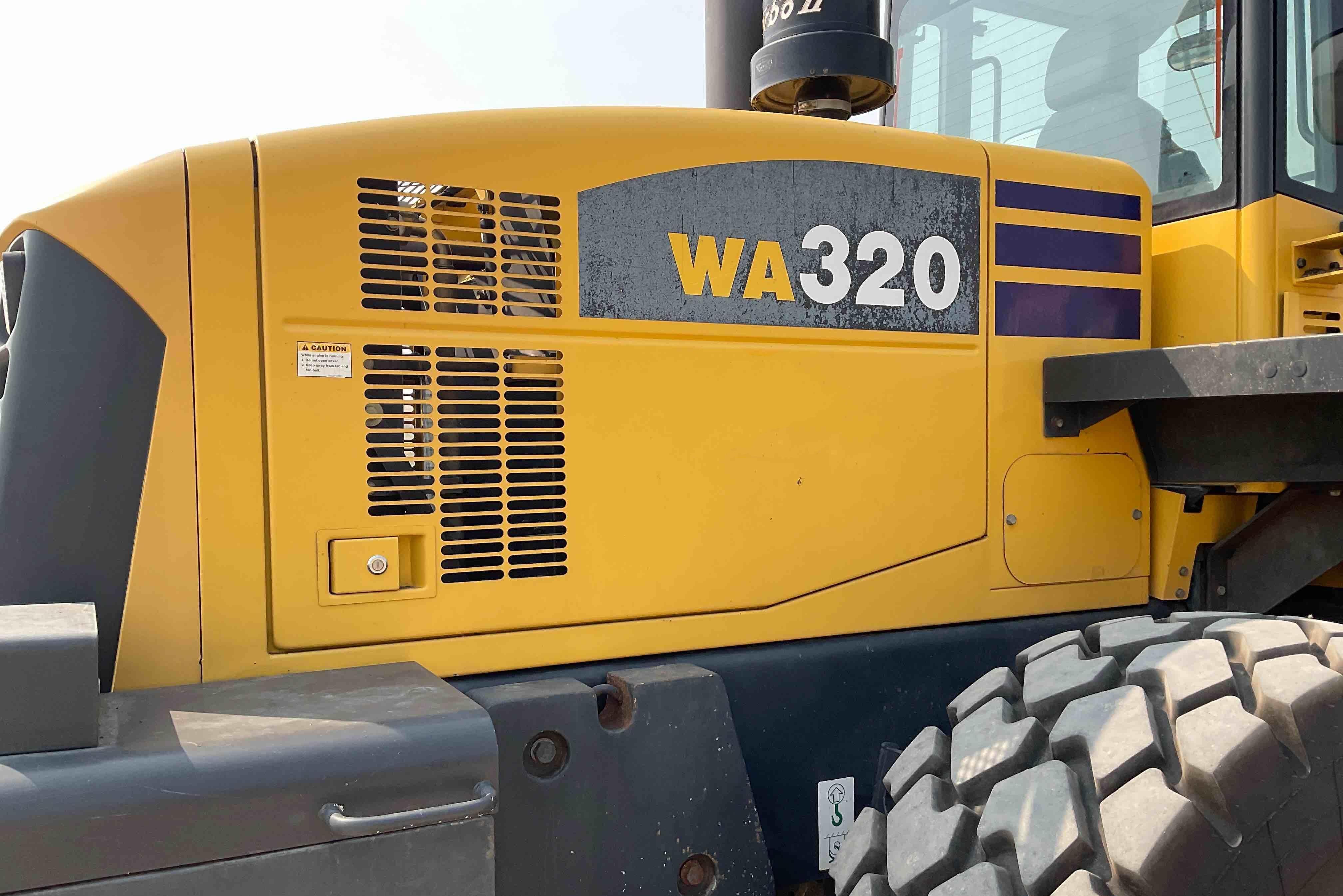 gallery 2008 Komatsu WA320-5L Wheel Loader W/Grapple