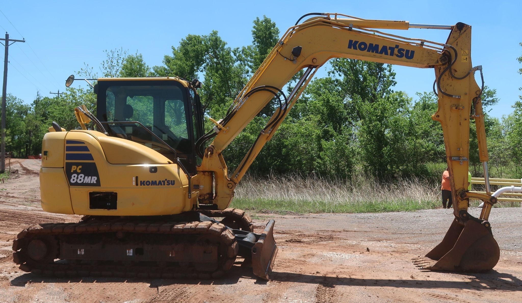 gallery 2018 Komatsu PC88MR-10  mini excavator