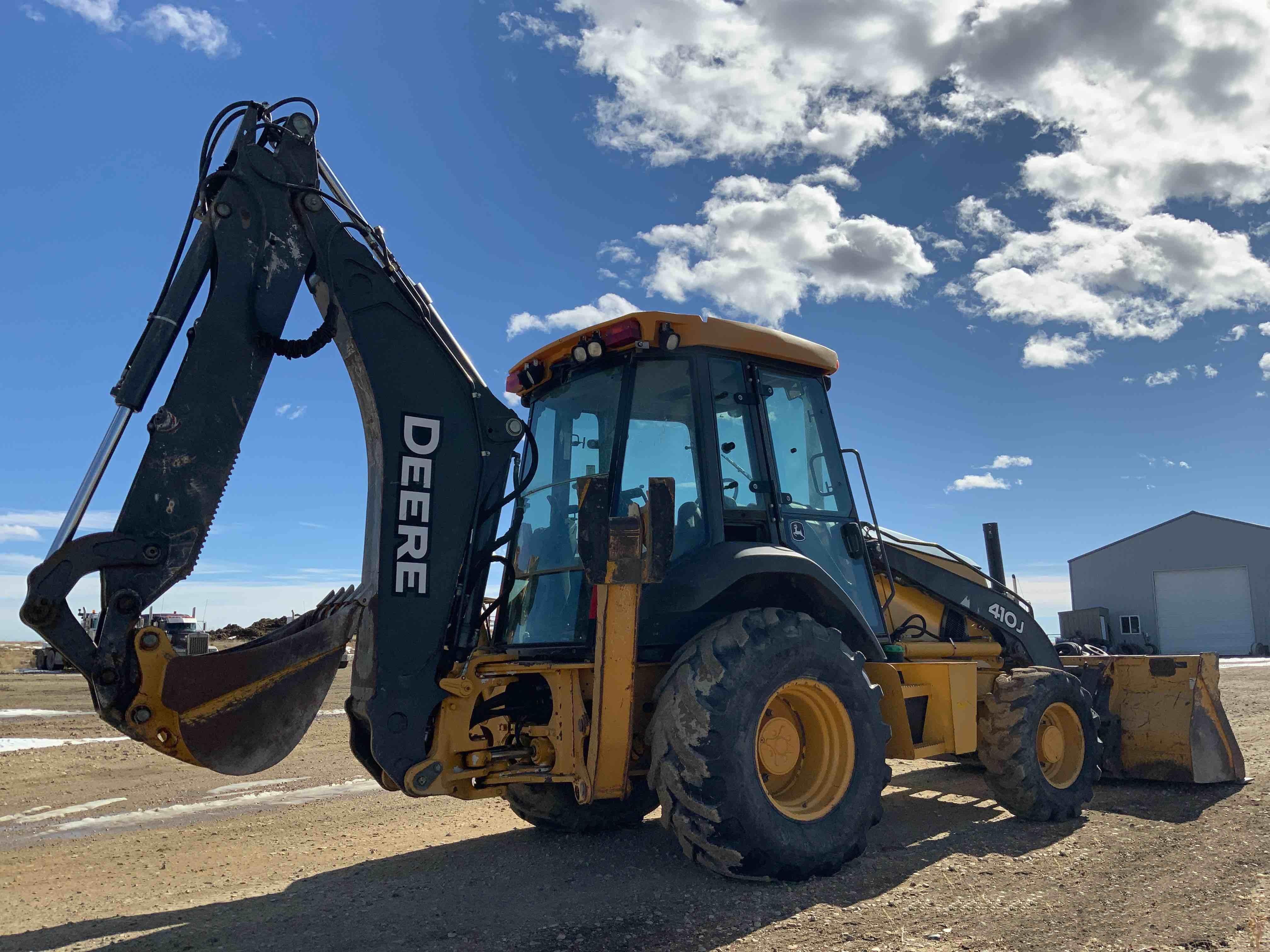 gallery 2012 John Deere 410J 4x4 Loader Backhoew Extendahoe