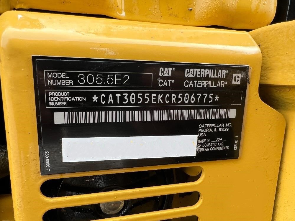 gallery 2018 Caterpillar 305.5E2 Mini Excavator