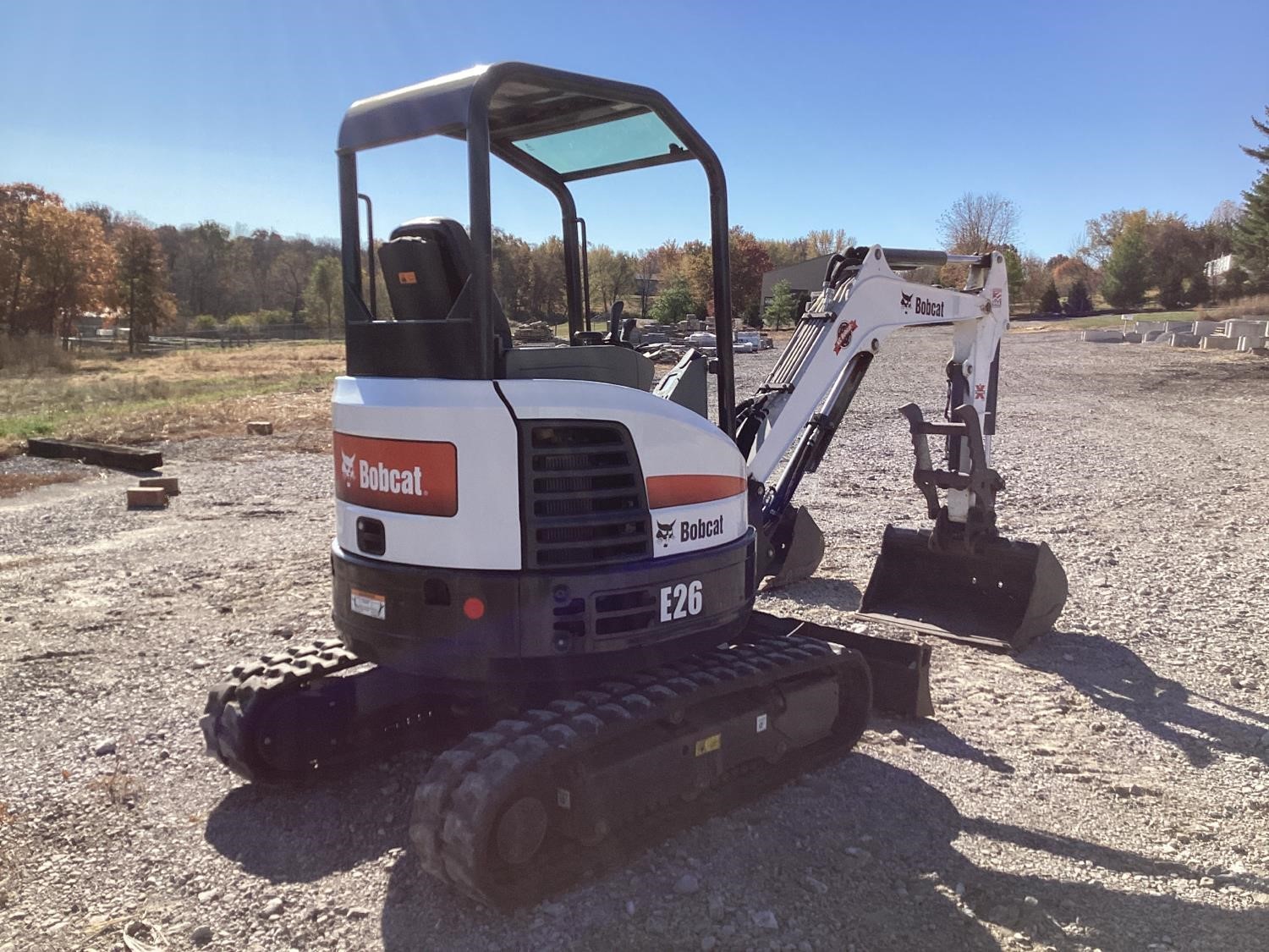 gallery 2018 Bobcat E26 Mini Excavator