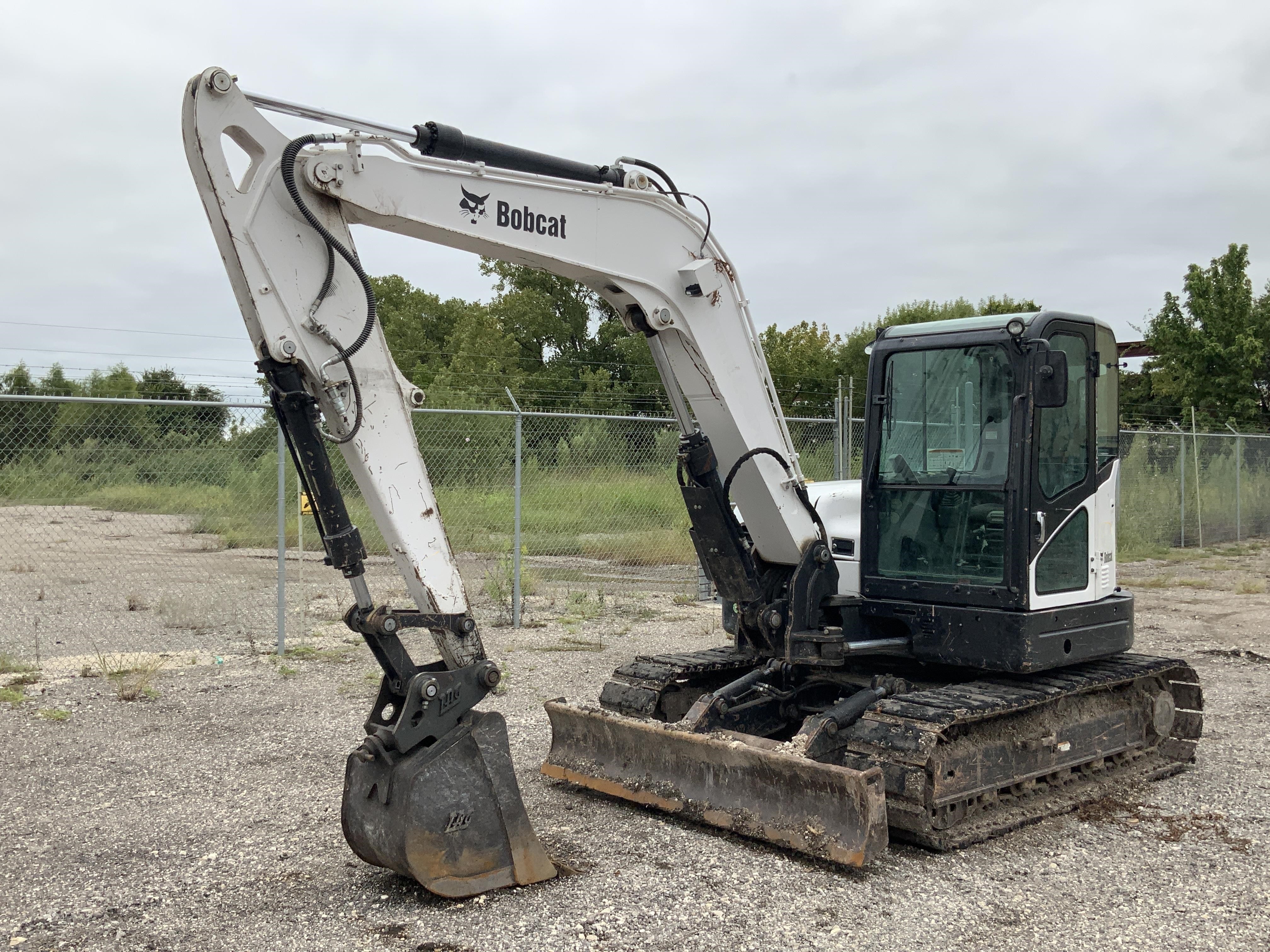 gallery 2014 Bobcat E85 Mini Excavator