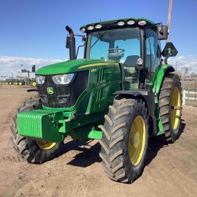 2021 John Deere 6155R MFWD Tractor