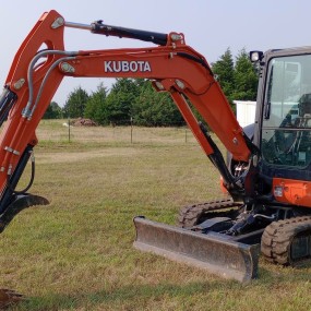 2019 Kubota KX040-4 mini excavator