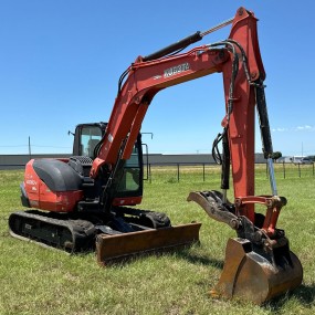 2021 Kubota KX080-4 mini excavator