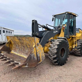 2004 John Deere 624J Wheel Loader W4-IN-1 Bucket