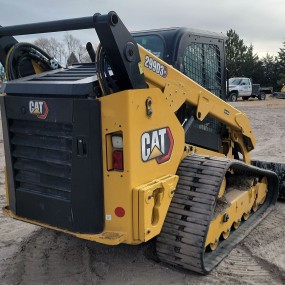 2021 Caterpillar 299D3XE tracked skid steer loader