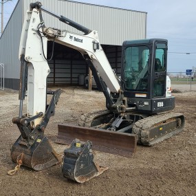 2019 Bobcat E55 mini excavator