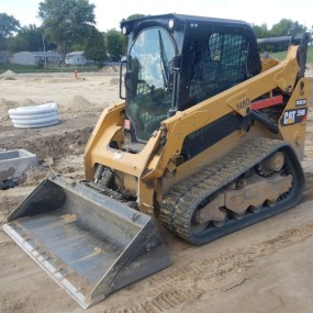 2018 Caterpillar 259D  tracked skid steer loader 55k