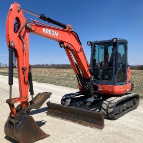 2016 Kubota KX057-4 mini excavator