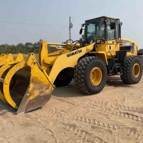 2008 Komatsu WA320-5L Wheel Loader W/Grapple