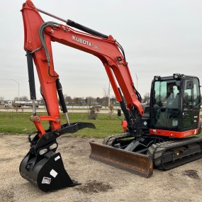 2018 Kubota KX080-4 Mini Excavator