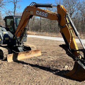 2018 Case CX80C excavator