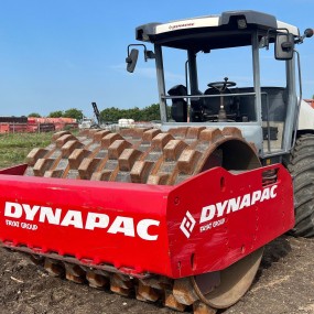 2018 Dynapac CA3500PD single drum vibratory roller