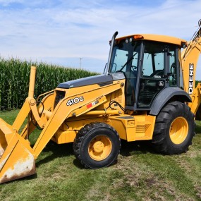 2007 John Deere 410G 4x4 Loader Backhoe W/Extendahoe