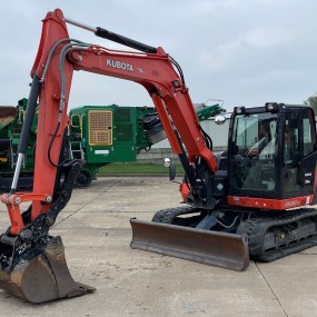 2019 Kubota KX080-4 mini excavator