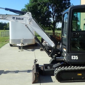 2015 Bobcat E35  mini excavator