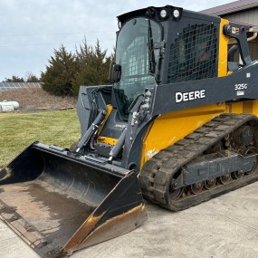 2021 John Deere 325g tracked skidsteer