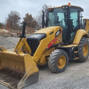 2018 Caterpillar 420F2 backhoe