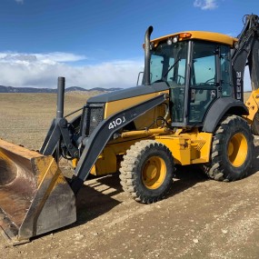 2012 John Deere 410J 4x4 Loader Backhoew Extendahoe