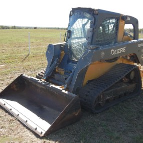 2013 John Deere 333E tracked skid steer loader