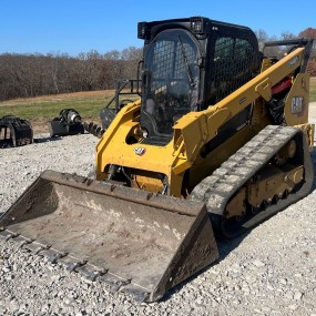 2021 Caterpillar 299D3XE tracked skid steer loader