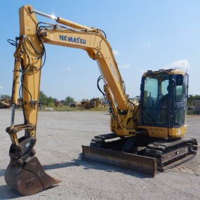 2010 Komatsu PC88MR-8 mini excavator