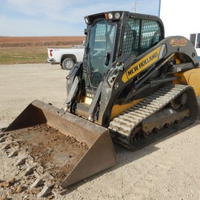 New Holland C245 tracked skid steer loader