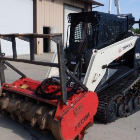 2016 Terex R350T Forestry  tracked skid steer loader