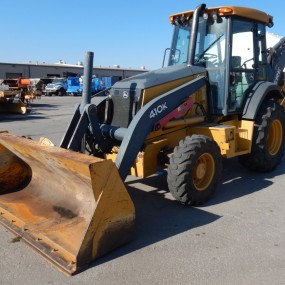 2012 John Deere 410K backhoe